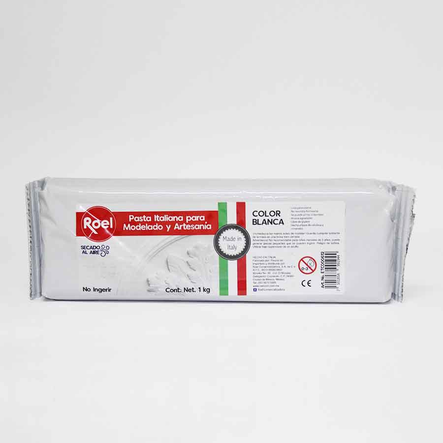 Pasta Para Modelar Italiana Roel 400g Blanca – EL ESCRITORIO MODERNO